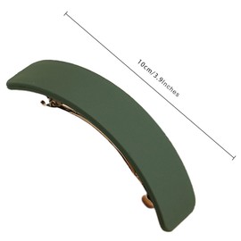 scicent Hair Barrettes Girls 6 Pcs Large Snap Hair Clips Spring Hair Pins Fashion Hair Grips for Women Elegant Solid Color Hair Clip No-Slip Hair Accessories for Daily Work - 28010