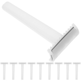 Minkissy 10 Pcs Shaver Razors Men Razors for Shaving Razors for Men Epilator Rasuradoras Para Mujeres Razor for Women Medical and Women White
