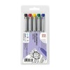ZIG Millennium Fineliner Drawing Pen Sets - 08 (0.65mm) 5