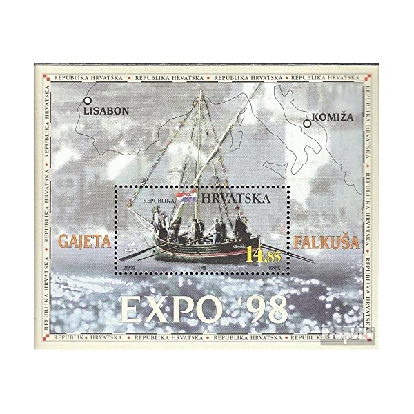 Croatia block14 (complete.issue.) unmounted mint/never hinged ** MNH 1998 world