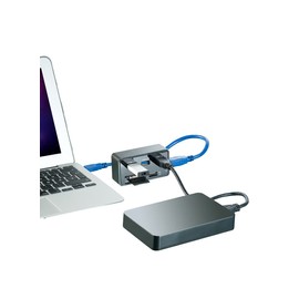 revolt Card Reader: USB 3.0 Hub with 3 Ports and Multi Card Reader for SD, microSD, MS & M2 (Card Reader USB 3, Multi Card Reader, Memory Card)