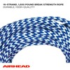 Airhead Water Ski Rope, Tractor-Grip Handle,Blue and White, 1 Section,