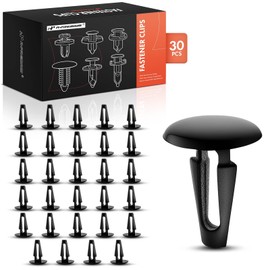 A-Premium 30PCS Nylon Interior Trim Mounting Retaining Clips Push-Type Compatible with Toyota Corolla 1975-1977, 4Runner 1984-1989, Corona 1974-1977, Pickup 1979-1989 & Nissan Pulsar NX - For 7mm Hole