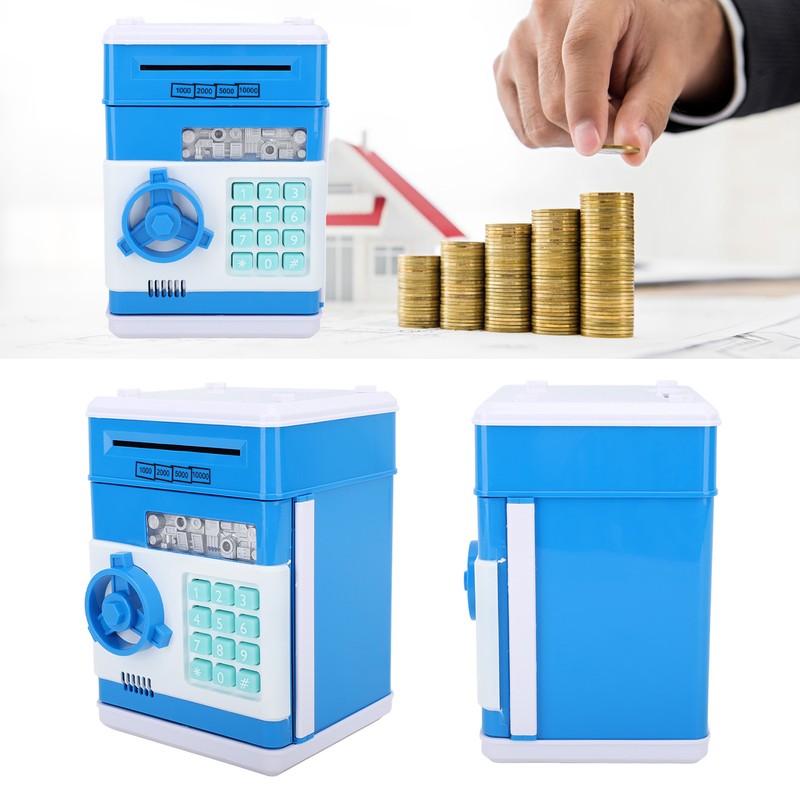 Innovative Money Bank ATM Piggy Bank with Cute Music Coin