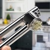 Garlic Press, Heavy Duty Garlic Mincer & Crusher, Easy Squeeze