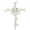 Rustic Antler Wall Cross 10 1/4 Inch