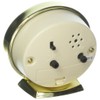 Westclox 11605QA - Reloj Despertador (Funciona con Pilas), Color Dorado