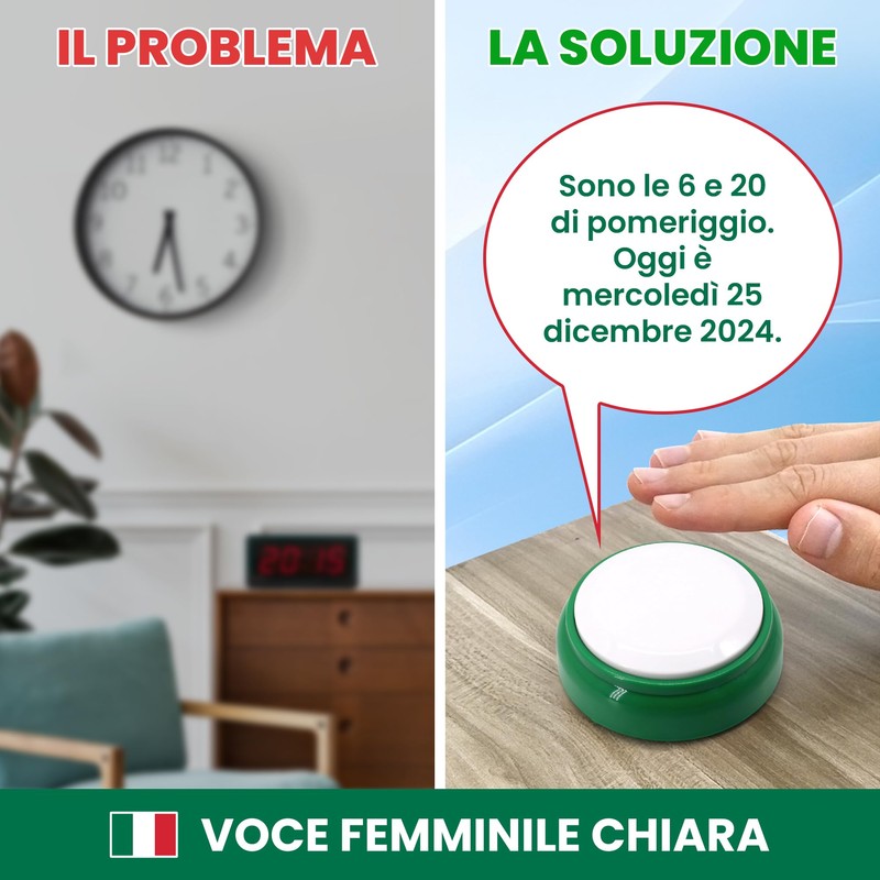 Italian Talking Clock - Speak Italian