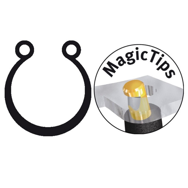 NOGA 軸用スナップリングプライヤーマジックチップ付 Z34501A11