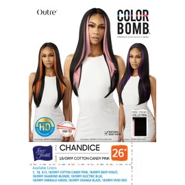 Outre Lace Front Wig - Colorbomb - Chandice 1B