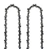 Opuladuo 2PC 10 Inch Chainsaw Chain for CRAFTSMAN CMECSP610, 10"