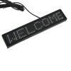 LED Matrix Panel Remote Control Programmable Scrolling LED Sign for