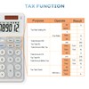 OSALO Desktop Calculators VAT Tax Function Large Display Big Buttons