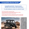 HuanRanYo Extended Door Cables for Can Am Defender Max 2022-Present