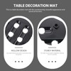 Cabilock 4-Piece Heat Protection Set, Decorative Table Coasters Made of