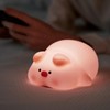 Squeezable Warm Nightlight Bubba Piggy Lumi Buddy Wireless Kids Lamp