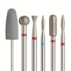 6pcs/set Diamond Sand Nail File Drill Cuticle Polishing Bit Nail