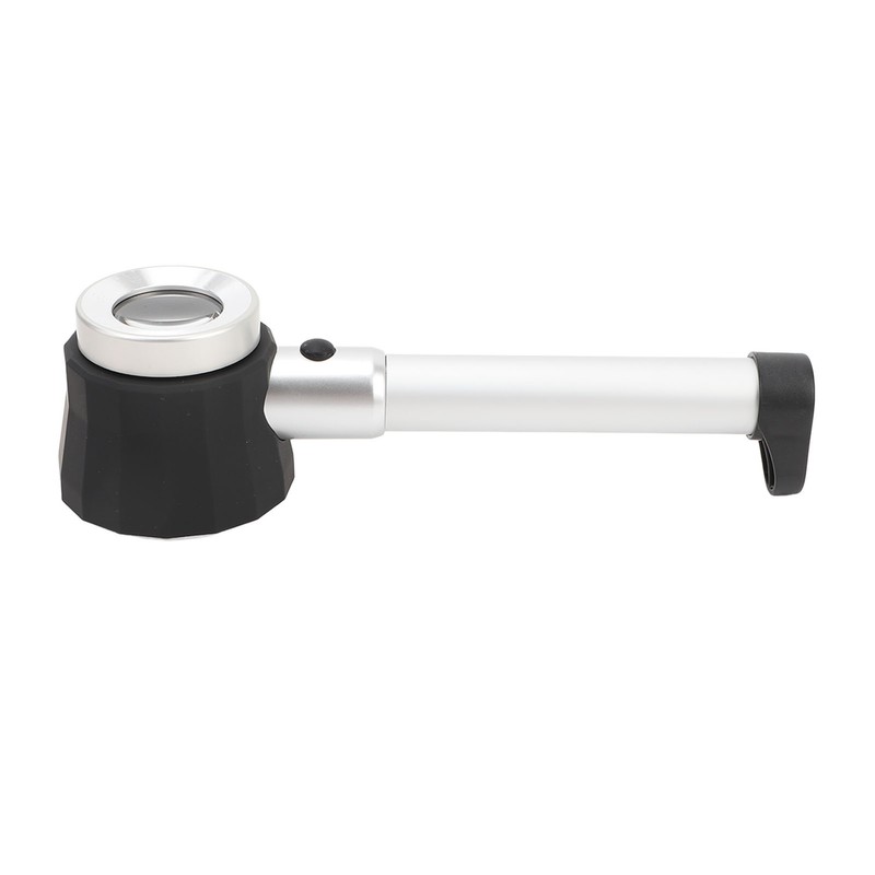 Handheld 45X Magnifier Loupe Optical Glass Magnifying Glass LED Magnifier