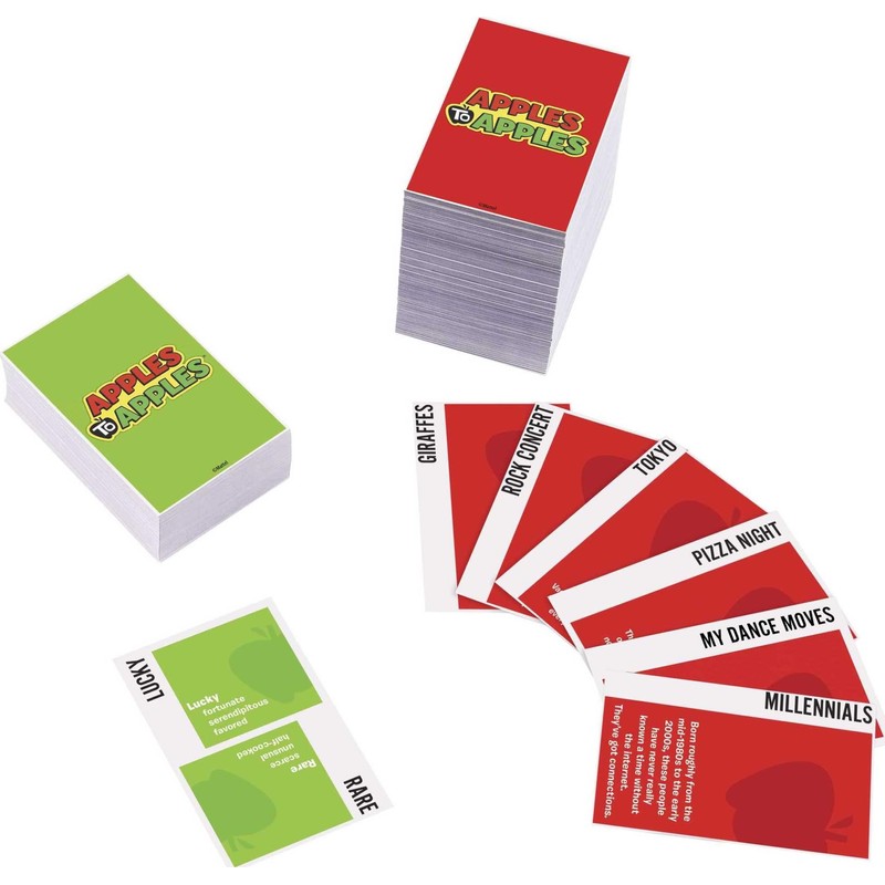 Mattel Games Apples to Apples Game of Comparisons for Parties