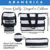 ABAMERICA Beach Bags Waterproof Sandproof Beach Tote Pool Bag with