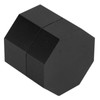 Naroote Pool Chalk Holder, Chalk Holder Billiard Aluminium Alloy Octagonal