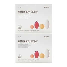 Denps Truvitamin Active 1790mg x 30 packets x 2 boxes / 덴프스 트루바이타민 액티브 1790mg x 30포 x 2박스