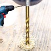 Drill Bit Set, 13 Pieces Hex Shank, High Speed Steel