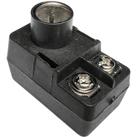 CESS F-Type Balun 300-75 ohm TV Connector Antenna Matching Transformer - F 300/75 ohm Plug (2 Pack)