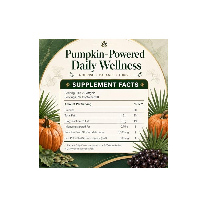with Saw Palmetto, 180 SOFTGELS (1PCS)