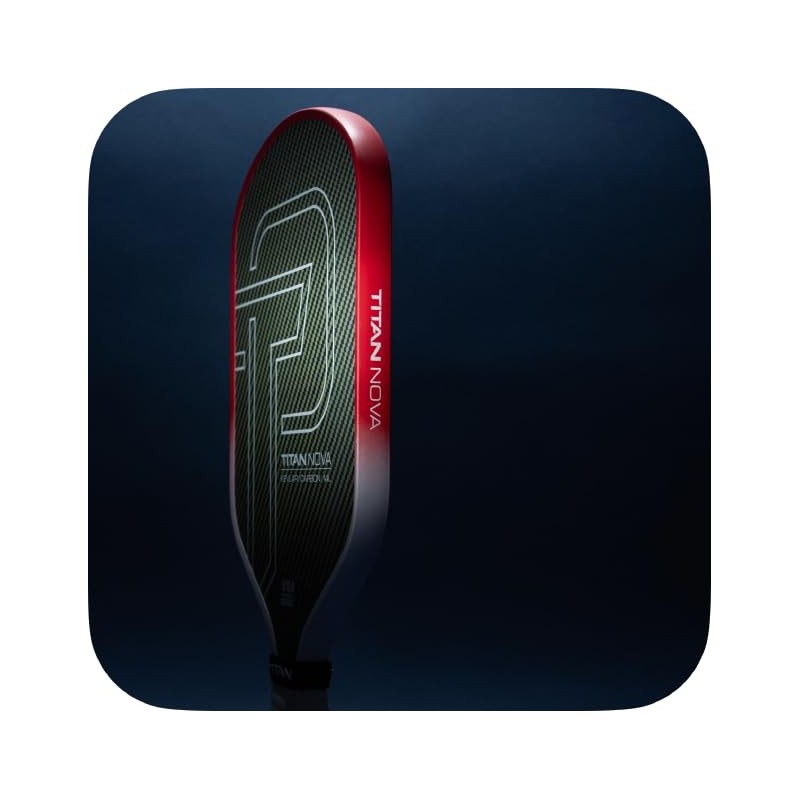 Titan Nova 14L Pickleball Paddle, Fire Cloud