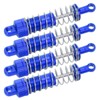 VGEBY 4-Piece RC Shock Absorber, Adjustable RC Spring Damper Metal