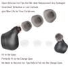 WKYMY 6 Pairs Earbud Replacement Tips Silicone Ear Tips Compatible