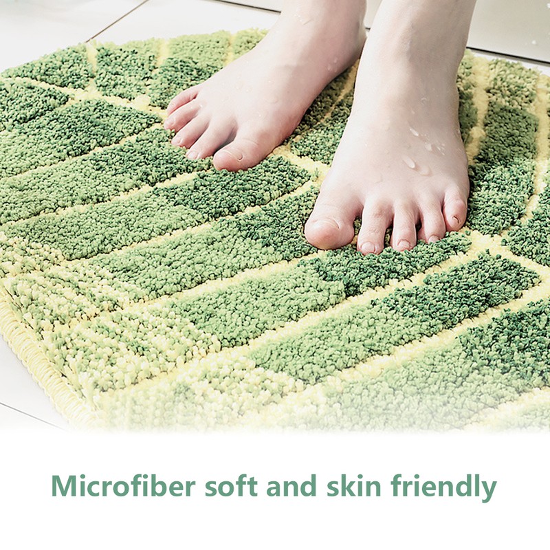 Leaf shaped Floor Mat Entrance Non slip Door Mat for