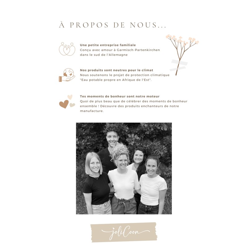 JoliCoon A6 Welcome Card with Envelope