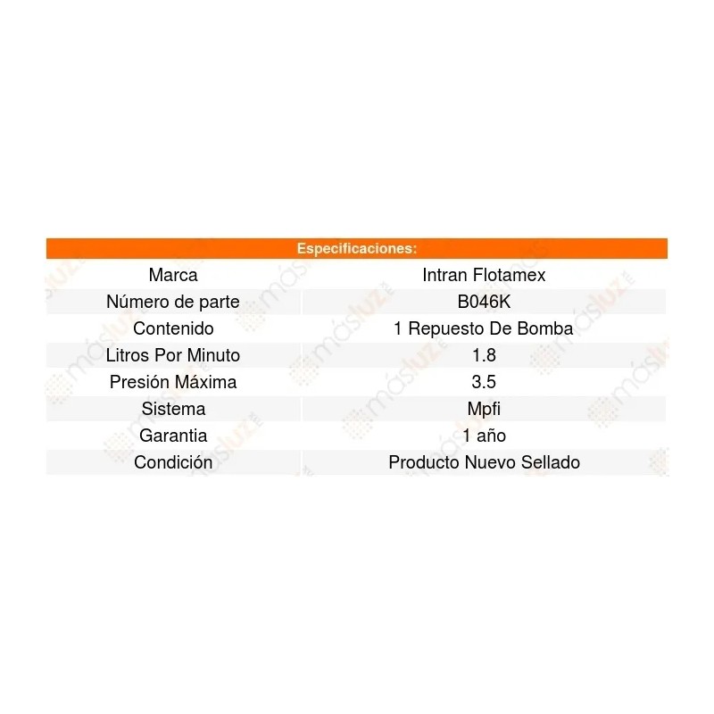 Repuesto Bomba Gasolina Ford Explorer 4.0l V6 95 A 96