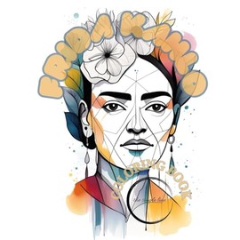 Frida Kahlo: Coloring Book