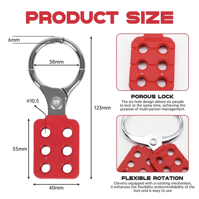 Hasp, padlock, mini master lock for lock, safety latch compartment,