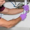 Guantes Desechables De Nitrilo Morados Sin Polvo