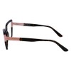 KARL LAGERFELD KL6131 Sunglasses, 243 Dark Tortoise/Rose, 6 1/2