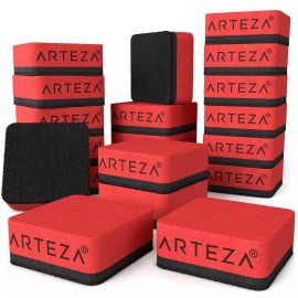 Arteza Magnetic Board Erasers - Set of 20
