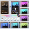 VIAGDO Night Stand Set 2 with Charging Station and LED