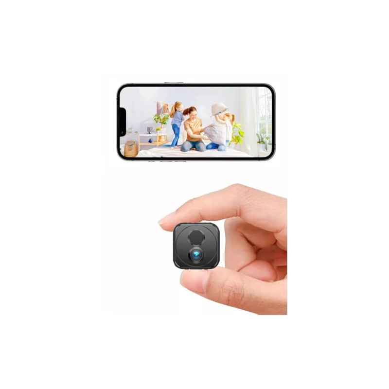 Hszsxjk Mini C?mara, 4K Hd Nanny Cam para el Hogar