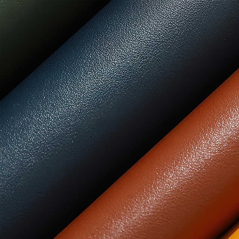 Faux Leather Placemats,Wipeable Dual Sided,Set of 4