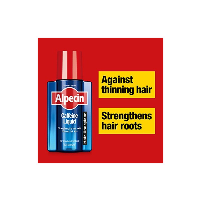 Alpecin Caffeine Liquid Hair Energizer, 200ml
