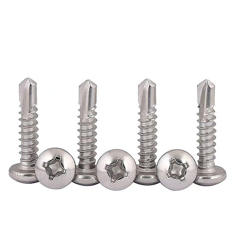 BOZONLI M5.5 Self Drilling Screws Self Tapping Screws for Metal,