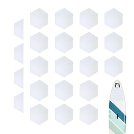 Surfboard Deck Pad, Hexagonal Surf Traction Pad Surfing Deck Pad | Embossed Surfing Anti-Slip Pad Non-Slip Traction Pad for Shortboard Longboard Skimboard