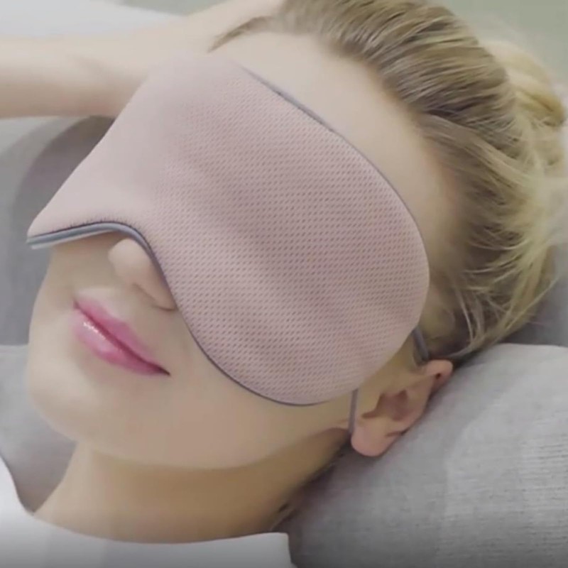Xeahung Adjustable Sleep Mask Cotton Comfortable Eye Mask for Sleeping