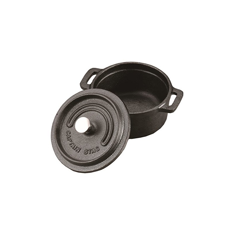 Captain Stag UG-3035 Cocotte Dutch Oven, 3.9 inches (10 cm),