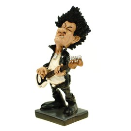Joh. Vogler GmbH Funny Live Rockstar Sid by Warren Stratford Funny Figure Sculpture Caricature