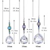 H&D HYALINE & DORA Clear Crystal Prism Ball Rainbow Maker